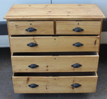 Antique Pine Chest Drawers 1910s Bei Pamono Kaufen
