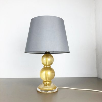 gold mid century lamp