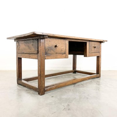 Antique French Chestnut Desk Bei Pamono Kaufen