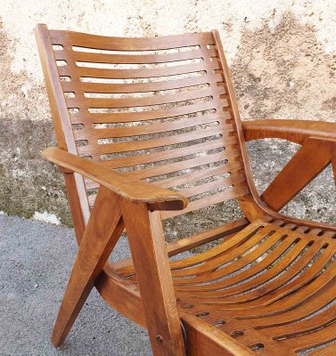 Model 120 Rex Lounge Chair by Niko Kralj for Stol Kamnik 1961 for
