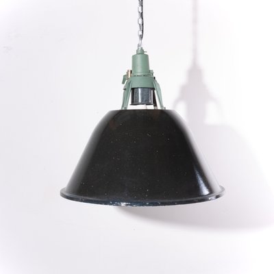 Large Vintage Industrial Enamel Ceiling, Industrial Metal Lamp Shades Uk