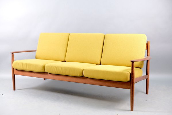 Mid Century Danish Teak Sofa by Grete Jalk for France S n