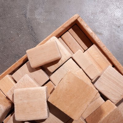large wooden building blocks