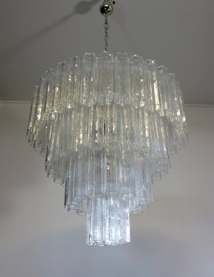 Huge Vintage Murano Glass Tiered Chandelier 78 Pink Glasses | Vinterior Huge Vintage Murano Glass Tiered Chandelier 78 Pink Glasses | Vinterior