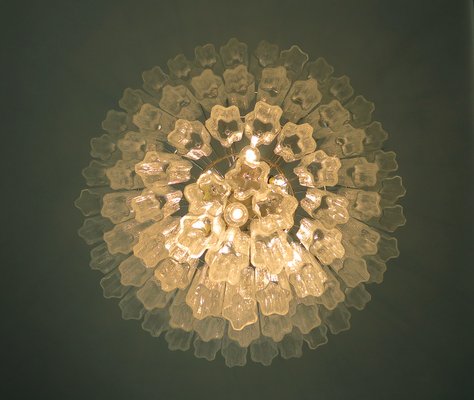 Huge Vintage Murano Glass Tiered Chandelier 78 Pink Glasses | Vinterior Huge Vintage Murano Glass Tiered Chandelier 78 Pink Glasses | Vinterior
