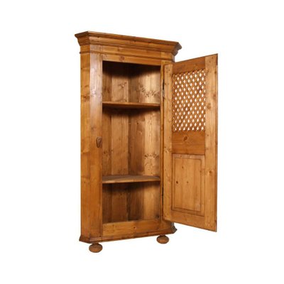 Meuble D Angle Rustique Antique En Pin 1890s En Vente Sur Pamono