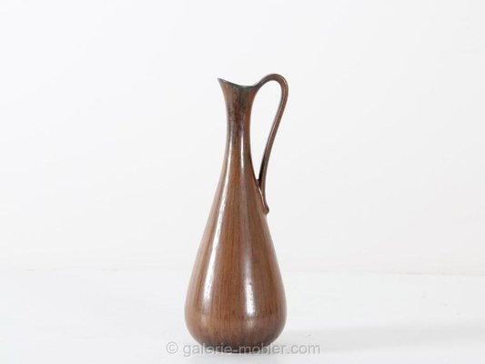 Interior design Brown vase Scandinavian ceramic vase