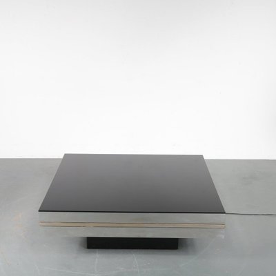 Belgian Square Coffee Table In The Style Of Maria Sabot 1970s For