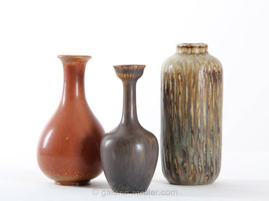 Scandinavian Ceramic Model Asi Vase attributed to Gunnar Scandinavian Ceramic Model Asi Vase attributed to Gunnar