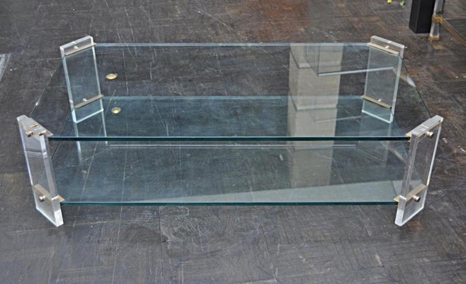 Vintage Plexiglass Coffee Table 1970s For Sale At Pamono