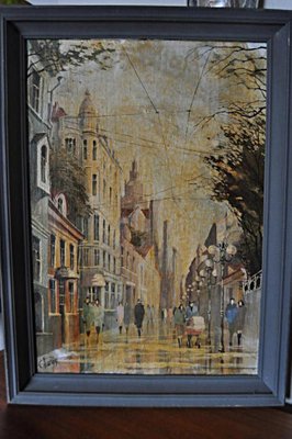Russisches Vintage Ol Auf Leinwand Bei Pamono Kaufen
