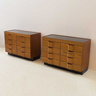 Laminated Wood Dressers 1960s Set Of 2 For Sale At Pamono