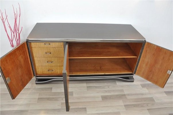 Art Deco Gray Painted Buffet Bei Pamono Kaufen