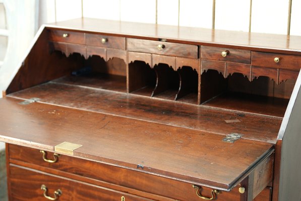 Antique Wood Secretary Desk For Sale At Pamono