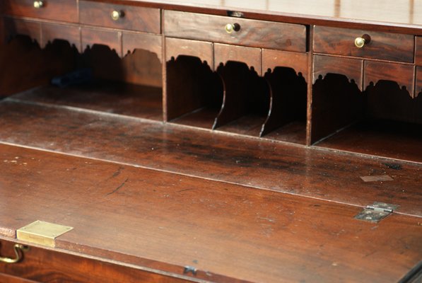 Antique Wood Secretary Desk For Sale At Pamono