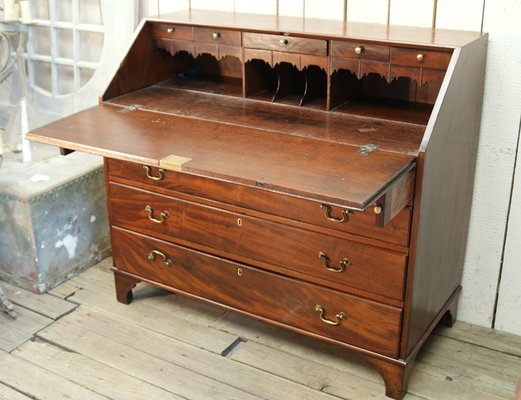 Antique Wood Secretary Desk For Sale At Pamono