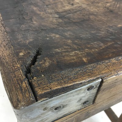 Antique French Butchers Block For At Pamono Antique French Butchers Block For