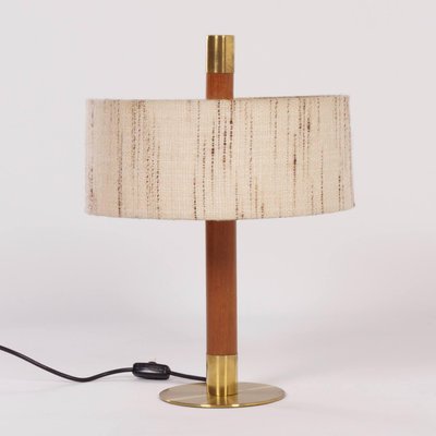 teak lamp base