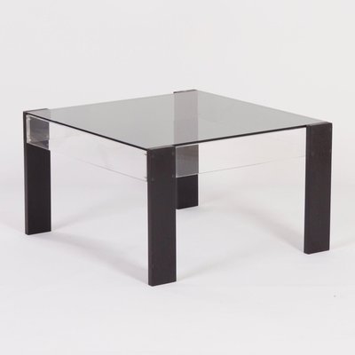 Small Square Vintage Coffee Table Made Of Black Ashwood Perspex And Glass 1970s For At Pamono - Small Yew Coffee Tables Small Square Vintage Coffee Table Made Of Black Ashwood Perspex And Glass 1970s For At Pamono - Small Yew Coffee Tables