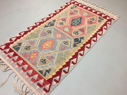 Vintage Turkish Wool Country Home Decor Kilim Rug For Sale At Pamono