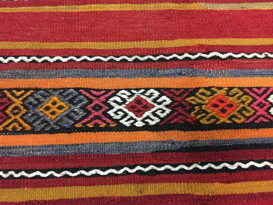 Vintage Turkish Narrow Country Home Decor Kilim Runner Rug For Sale At Pamono