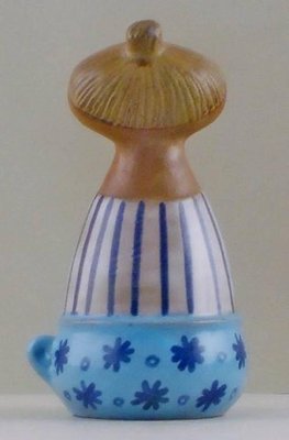 Semi-Glaze Stoneware Lotta Figurine by Lisa Larson for Gustavsberg