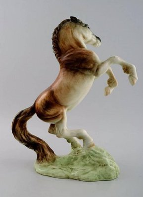 GRAND CHARIOT VINTAGE en porcelaine Capodimonte fabriqué en Italie 16