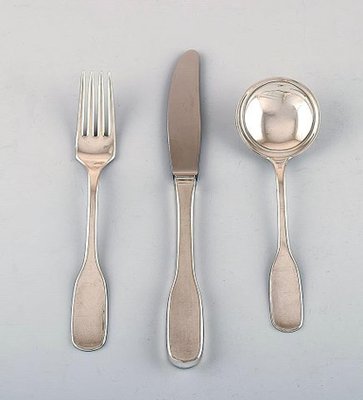 Kristine by Hans Hansen Sterling Silver Dinner Fork 7 3/8" Flatware