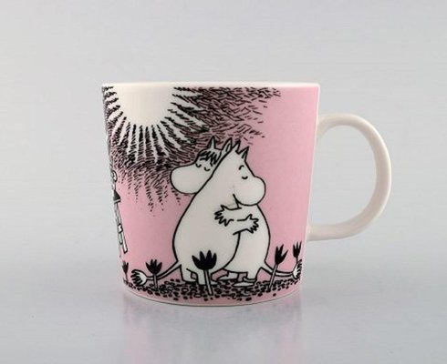 Tassen Aus Porzellan Mit Motiven Von Moomin Aus Arabien 2er Set Bei Pamono Kaufen