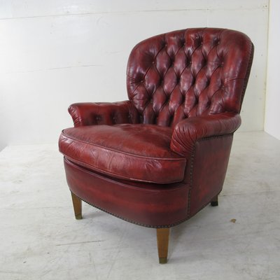 Red Leather Chesterfield Lounge Chair 1970s For At Pamono - Red Leather Chair Matrix Red Leather Chesterfield Lounge Chair 1970s For At Pamono - Red Leather Chair Matrix