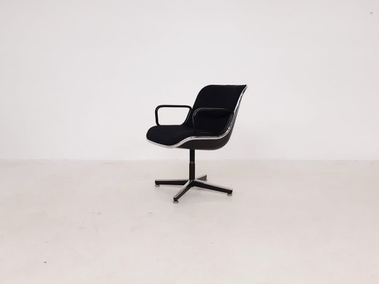 German Desk Chair By Charles Pollock For Knoll 1963 Bei Pamono Kaufen