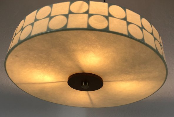 mid century modern flush mount