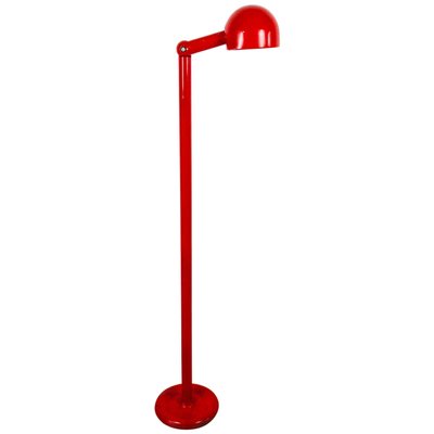 Italian Red Metal Floor Lamp From, Floor Lamp Red