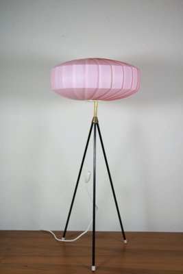 pink tripod floor lamp