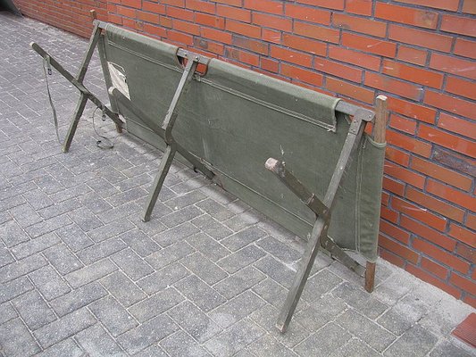 US Army Military Army Alu Folding cot Outdoor Feldbett Bett XL 210 x 65 x 42 cm 