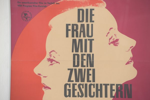 Vintage Greta Garbo The Woman With Two Faces Movie Poster By Moormann For Progress Film 1962 For Sale At Pamono Vintage Greta Garbo The Woman With Two Faces Movie Poster By Moormann For Progress Film 1962 For Sale At Pamono