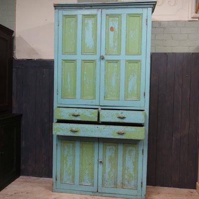 Victorian Four Door Kitchen Larder Cabinet Bei Pamono Kaufen