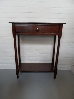 Small Antique Oak Side Table With Drawer For At Pamono - Small Oak Side Table With Drawers Small Antique Oak Side Table With Drawer For At Pamono - Small Oak Side Table With Drawers
