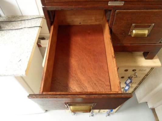 Oak Stackable Filing Cabinet 1930s For Sale At Pamono