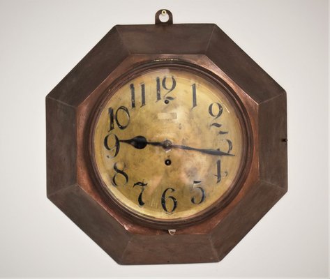 Large Antique Wall Clock By Adolf Loos For At Pamono - Large Retro Wall Clocks