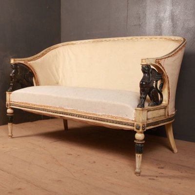 Antique Empire Style Swedish Sofa For At Pamono Antique Empire Style Swedish Sofa For