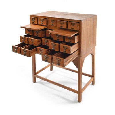 Armoire D Apothicaire A 20 Tiroirs En Vente Sur Pamono