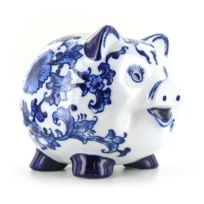 porcelain piggy bank