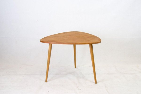 Triangular Coffee Table With Teak Top From Ilse Mobel For Sale At Pamono