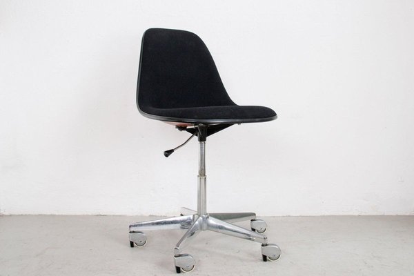 Adjustable Fiberglass Desk Chair By Ray And Charles Eames For