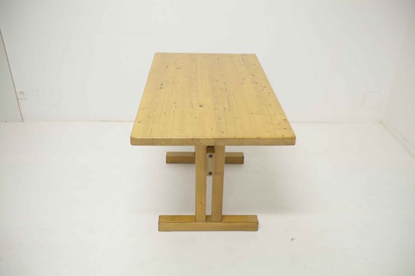 Charlotte Perriand 'Les Arcs' dining table, 1960's