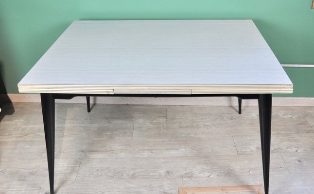 White Formica Dining Table 1960s For At Pamono - Coffee Table Convertible To Dining Philippines