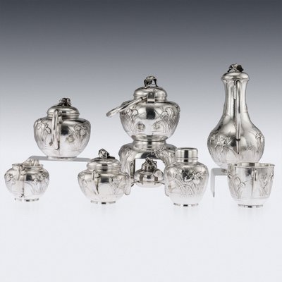 その他 Pure silver set. 20th century vintage その他 Pure silver