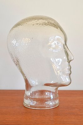 Vintage Italian Glass Head, 1960s for sale at Pamono