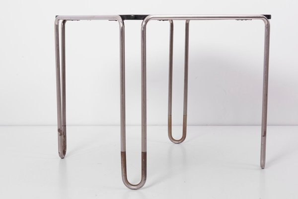 Deutscher Bauhaus B10 Esstisch von Marcel Breuer für Thonet Deutscher Bauhaus B10 Esstisch von Marcel Breuer für Thonet